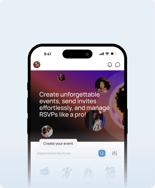 Attendees app screen